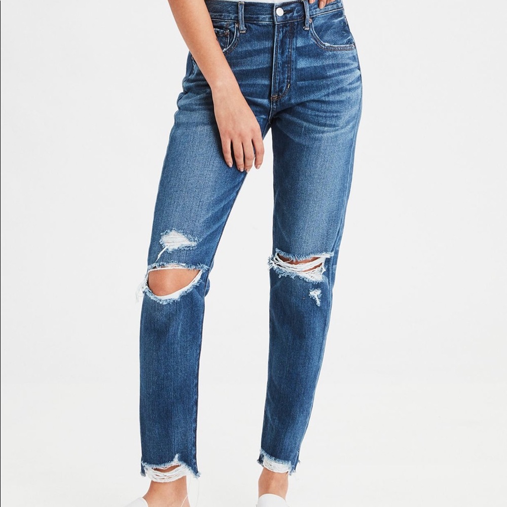 Aeo girlfriend jean!